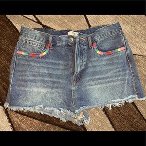 Jean shorts